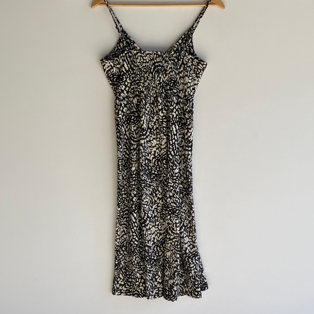 H&M Elegant Black and White-Cream Patterned Dress - Picture 6 of 6